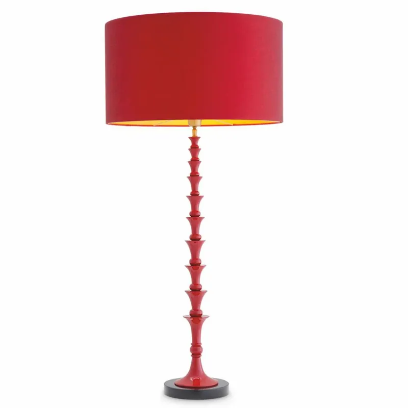 Casa Padrino lampada da tavolo di lusso bordeaux rosso / nero A. 112,5 cm - Qualità di lusso Saisonangebot