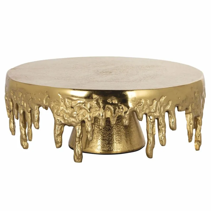 Highlight Casa Padrino piatto da torta di lusso oro Ø 25 cm - Accessori per hotel e ristoranti