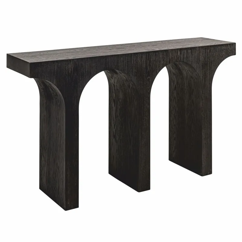 Angebot Casa Padrino consolle di lusso marrone scuro 140 x 35 x A. 80,5 cm - Mobili di lusso