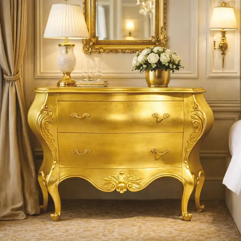 Sonderangebot Casa Padrino cassettone barocco di lusso oro 127,5 cm - Mobili barocchi - Fatto in Italia