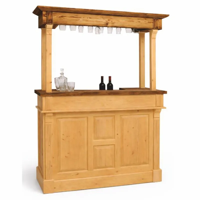 Casa Padrino bancone da bar in stile country naturale / marrone 150 x A. 210 cm - Mobili da bar Jetzt Bestellen