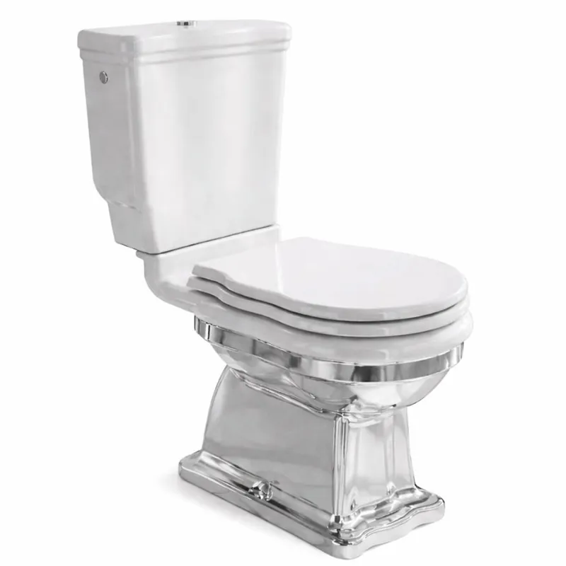 Beliebt Casa Padrino Toilette Art Nouveau di Lusso Bianco / Argento A. 84 cm - Fatto in Italia