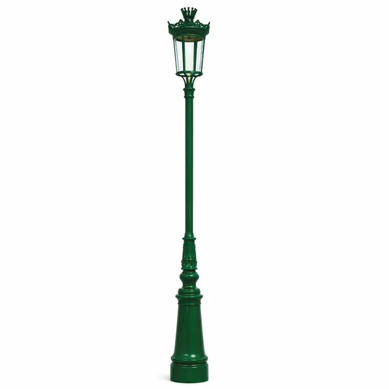 Casa Padrino lanterna da giardino / lanterna da strada Art Nouveau verde A. 336 cm Neuheit