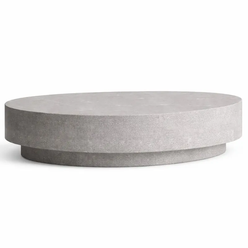 Casa Padrino tavolino da caffè di lusso in cemento grigio 142 cm - Mobili per soggiorno e giardino Wochenendangebot