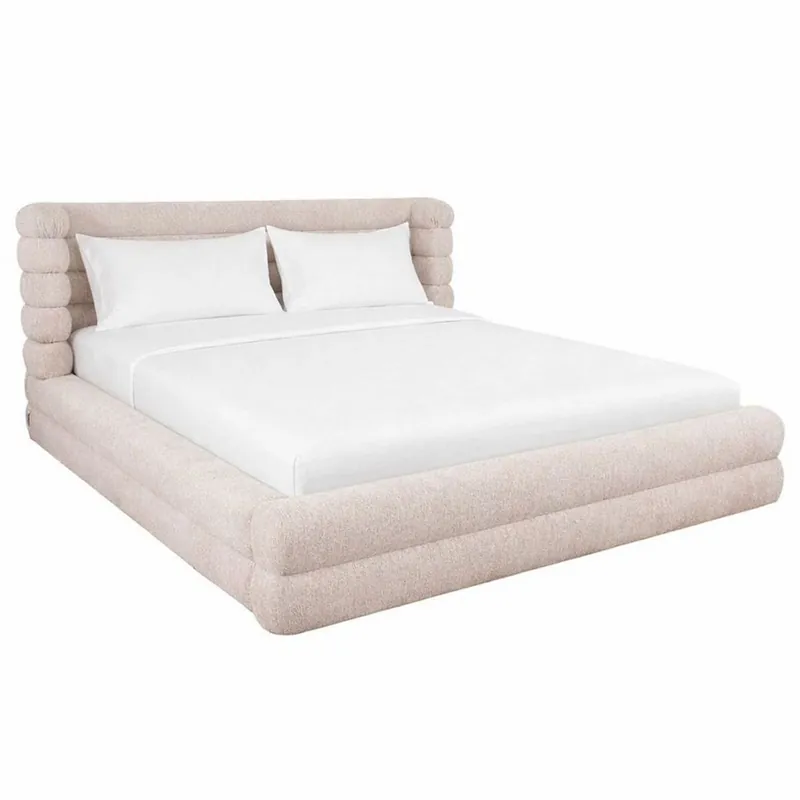 Casa Padrino letto matrimoniale di lusso naturale 180 x 210 cm - Mobili per camera da letto Jetzt Bestellen