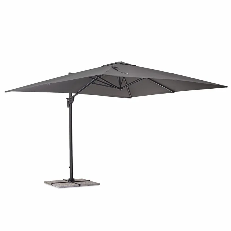 Casa Padrino Ombrellone di Lusso con Supporto Antracite / Grigio 400 x 300 x A. 250 cm Angebot