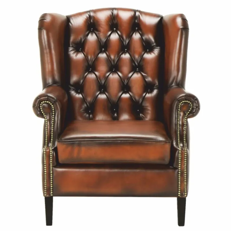 Casa Padrino poltrona Chesterfield di lusso marrone vintage / nero A. 105 cm Wochenendangebot