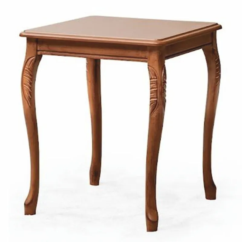 Casa Padrino tavolino barocco di lusso in legno massello marrone A. 57 cm - Mobili barocchi Direkt Vom Hersteller