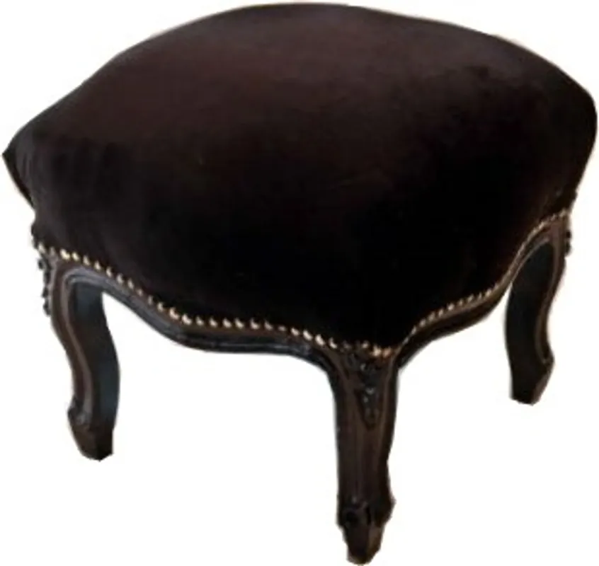 Casa Padrino barroco estrado Negro / Negro Direktkauf