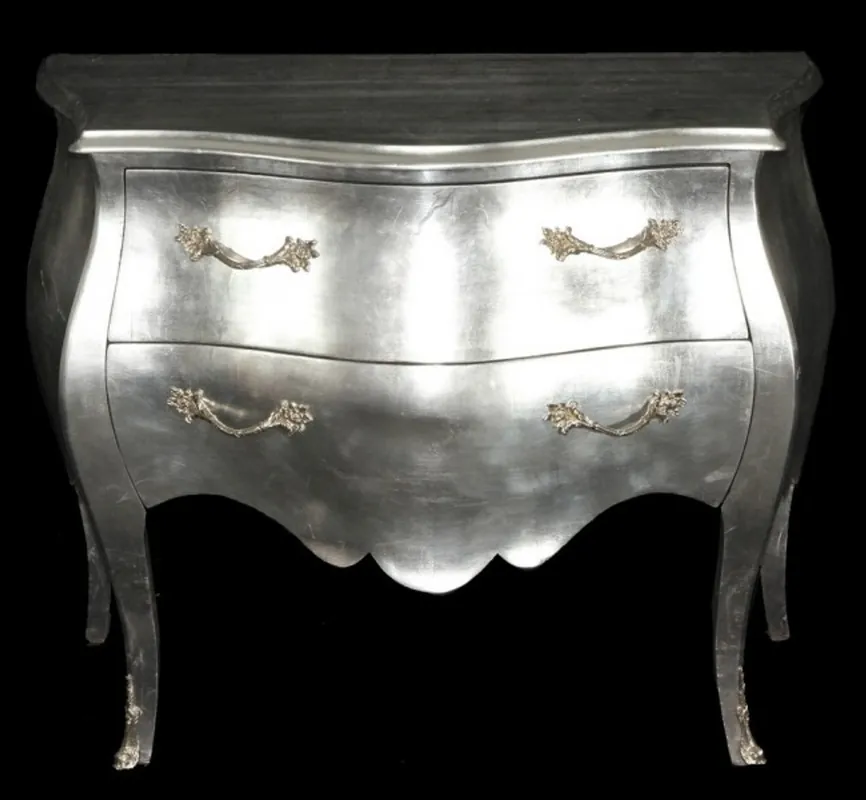 Casa Padrino cómoda barroco plata - Muebles barrocos hechos a mano Heißes Angebot