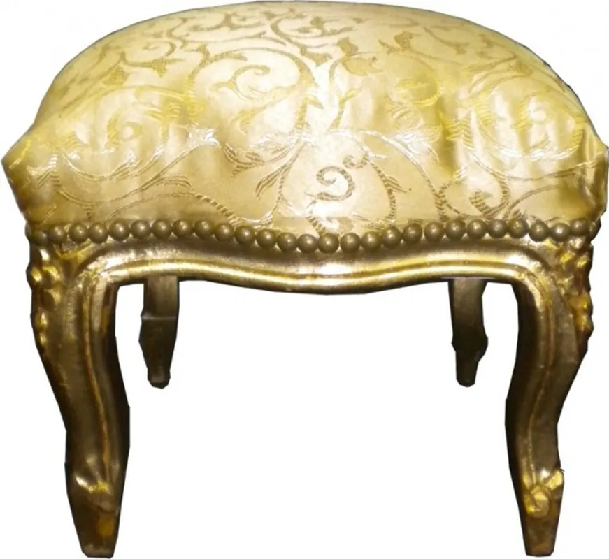 Top-Angebot Barroca del modelo del oro escabel / Oro