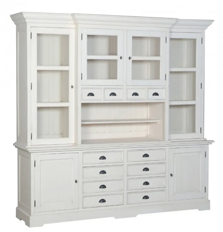 Knallerangebot Casa Padrino armario de comedor de estilo campestre - Armario de madera maciza - Muebles de comedor de estilo campestre