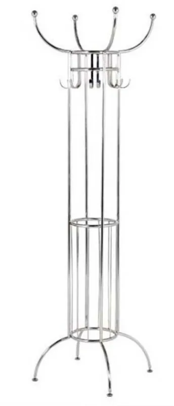 Casa Padrino luxury designer coat rack Paris Silver - nickel-plated aluminum - very classy Billig