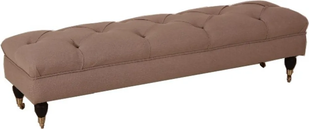 Casa Padrino diseñador sentado heces Chesterfield heces de color caqui - muebles Neue Ware