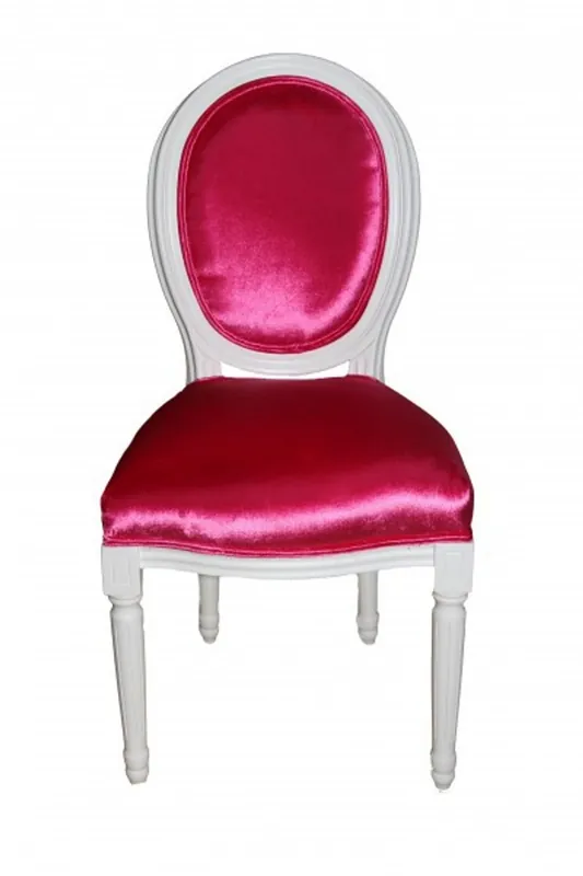 Jetzt Bestellen Casa Padrino Baroque Dinner Chair Purple - Designer Chair - Luxury quality