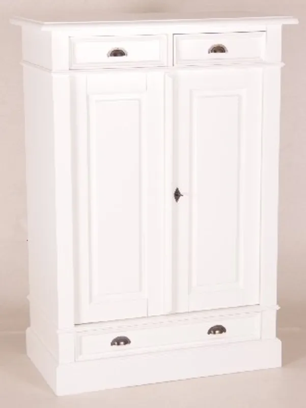 Bestseller Casa Padrino Shabby Chic Cottage Style Dresser White B 100 H 141 cm furniture dining hall closet