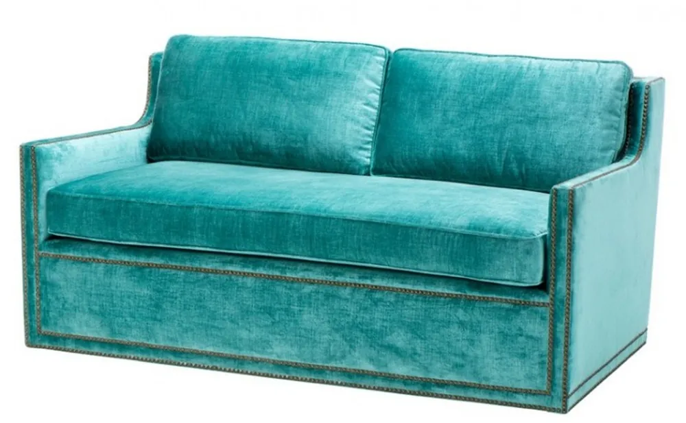 Casa Padrino luxury Belle Epoch 2 seater Turquoise Green - Art Nouveau Art Deco - Luxury Collection Neuheit