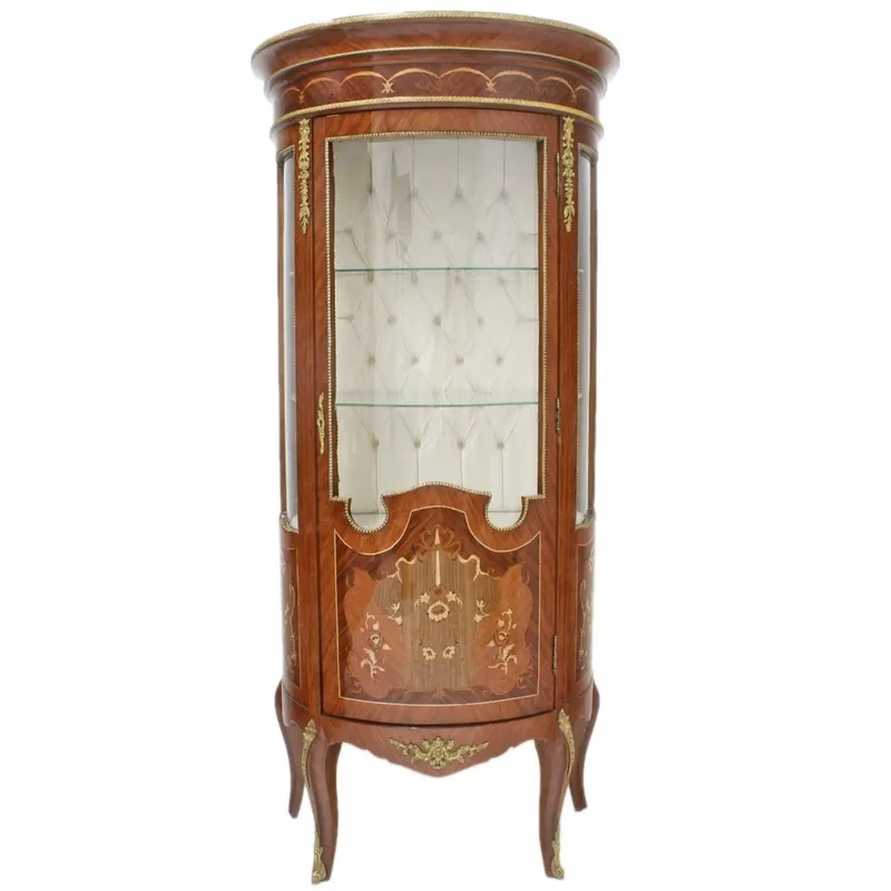 Casa Padrino vetrina barocca vetrina 80 x H 175 cm - mobili barocchi - vetrina - armadio soggiorno armadio mogano Schnäppchen