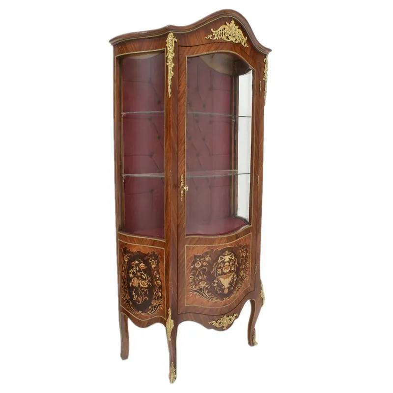 Geprüft Casa Padrino vetrina barocca vetrina 85 x H 180 cm - mobili barocchi - vetrina - mobile soggiorno armadio mogano