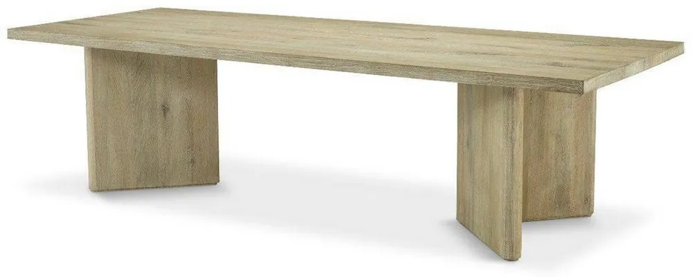 Online Kaufen Casa Padrino tavolo da pranzo in legno massello di lusso naturale 280 x 110,5 x A. 76 cm - Tavolo da cucina rettangolare in legno di quercia - Mobili per sala da pranzo in legno massello di lusso