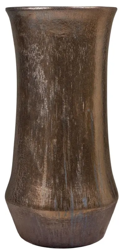Casa Padrino vaso da fiori Art Nouveau bronzo Ø 43 x A. 87 cm - Vaso per piante rotondo fatto a mano in terracotta - Accessori per la decorazione di giardini e terrazze Jetzt Bestellen