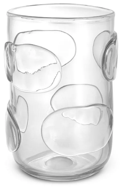 Casa Padrino vaso di vetro decorativo di lusso Ø 23 x A. 34 cm - Elegante Vaso di Fiori Soffiato a Mano - Collezione di Lusso Top-Preis