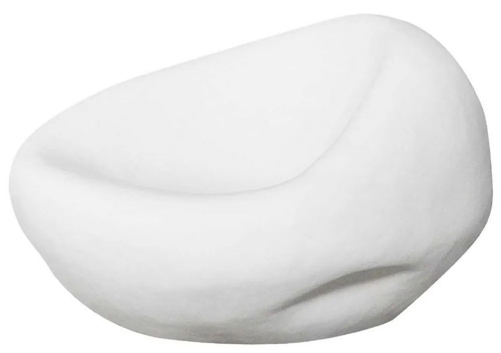 Sonderangebot Casa Padrino poltrona da giardino di design bianco opaco 100 x 110 x A. 70 cm - Poltrona da giardino resistente alle intemperie - Mobili per Hotel - Qualità di Lusso