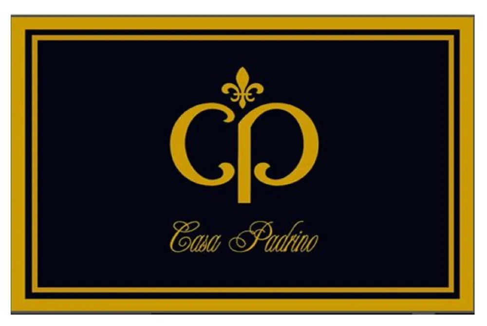 Casa Padrino estera pie de diseño azul oscuro / oro 80 x 50 cm - Estera pie elegante para trampa de suciedad - Accesorios decorativos Abverkauf