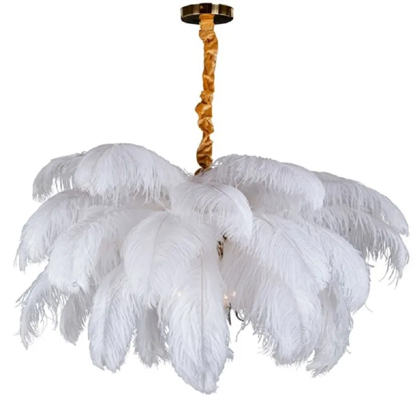 Finale Aktion Casa Padrino lámpara colgante de lujo palmera blanco / oro 100 x 100 x H. 40 cm - Lámpara colgante moderna en diseño de palmera - Luces de Lujo - Calidad de Lujo
