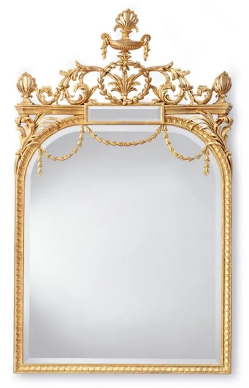 Casa Padrino espejo barroco de lujo oro - Magnífico espejo de pared de estilo barroco italiano - Muebles de lujo en estilo barroco - Hecho en Italia - Interior barroco de lujo Direkt Vom Hersteller