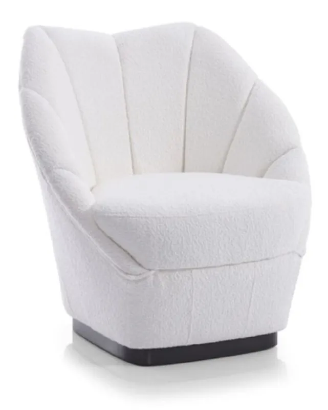 Casa Padrino sillón de lujo blanco / negro 94 x 86 x A. 96 cm - Sillón de salón - Sillón de hotel - Muebles de salón - Muebles de hotel - Muebles de lujo - Interiores de lujo Sale