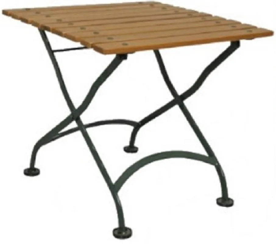 Top-Angebot Mesa auxiliar de jardín Art Nouveau Casa Padrino Marrón / Negro 50 x 50 x H. 48 cm - Mesa auxiliar de jardín plegable - Mobiliario de jardín y restaurante Barroco y Art Nouveau