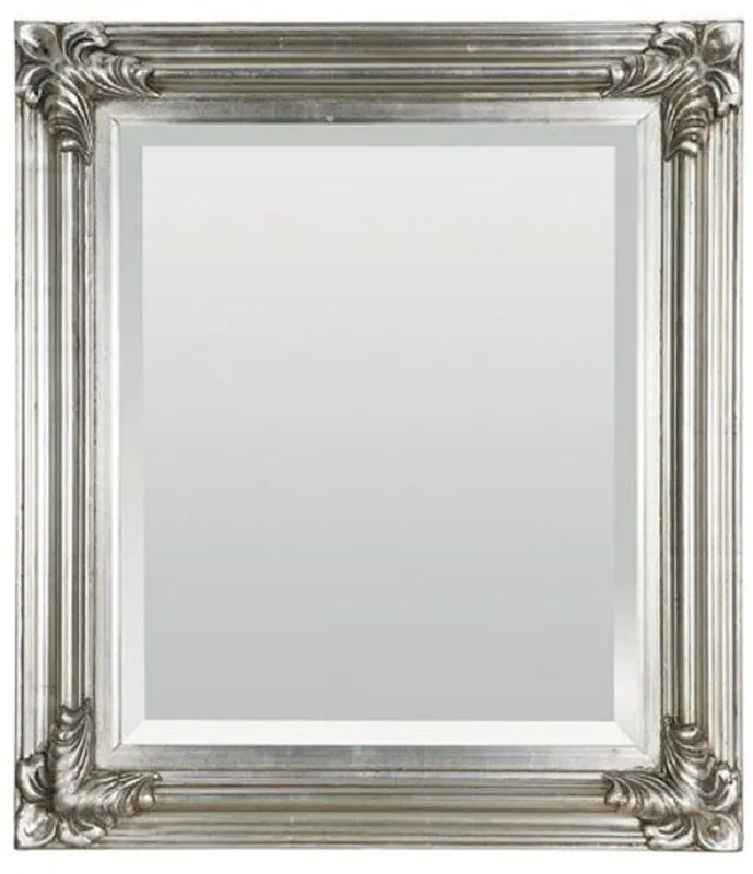 Casa Padrino espejo barroco espejo barroco plata antigua 69 x A. 79 cm - Espejo de pared rectangular en estilo barroco - Magnífico espejo de armario de estilo antiguo - Muebles barrocos Markenprodukt