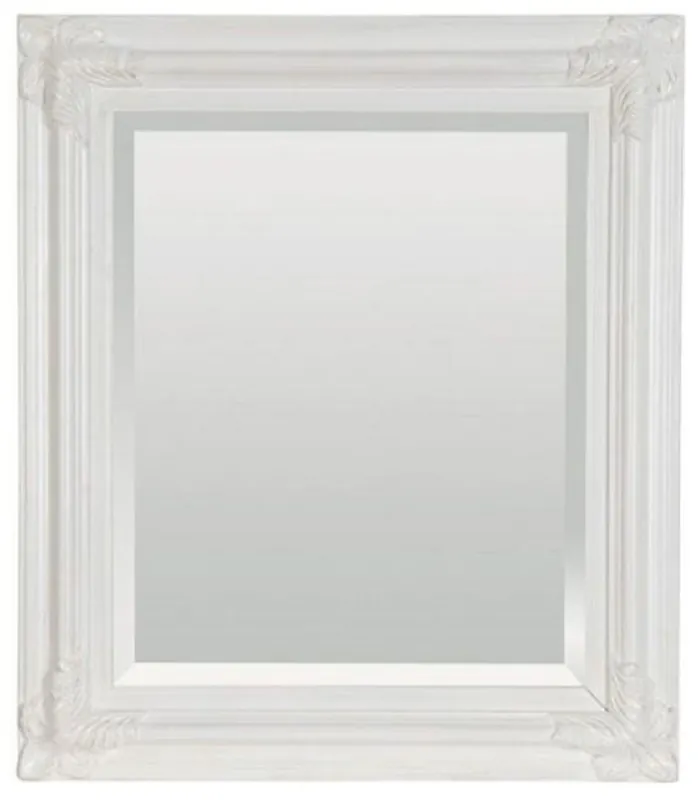 Casa Padrino espejo barroco espejo barroco blanco antiguo 69 x A. 79 cm - Espejo de pared rectangular en estilo barroco - Magnífico espejo de armario de estilo antiguo - Muebles barrocos Günstig