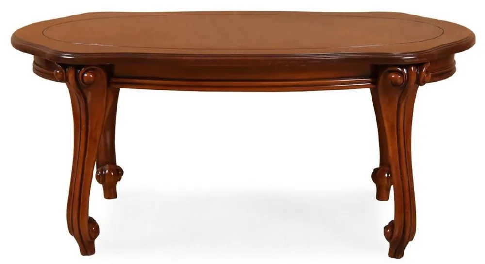 Casa Padrino mesa de centro barroco de lujo marrón - Mesa de salón de madera maciza de estilo barroco - Muebles de salón de estilo barroco - Muebles barrocos - Noble y magnífico Aktuell