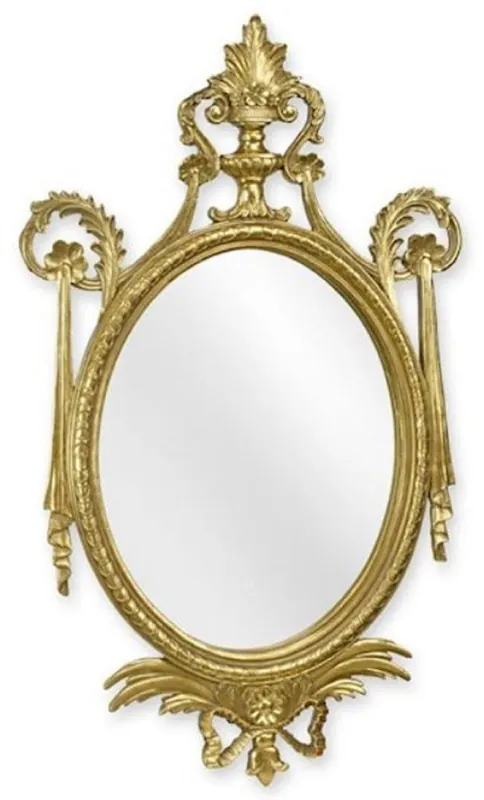 Jetzt Bestellen Casa Padrino espejo barroco oro 40 x A. 67,6 cm - Magnífico espejo de pared de resina de estilo barroco - Muebles barrocos - Noble y magnífico