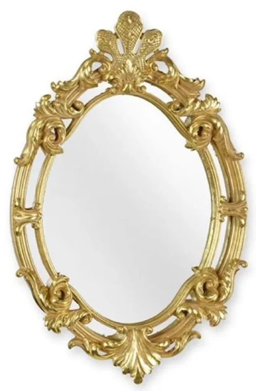 Casa Padrino espejo barroco oro 29 x A. 44,8 cm - Magnífico espejo de pared de resina de estilo barroco - Muebles barrocos - Noble y magnífico Neu Im Sortiment