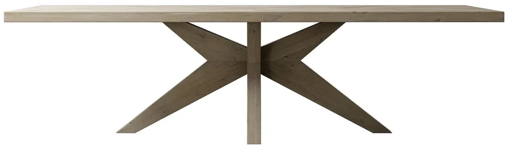 Meistverkauft Casa Padrino Mesa de Comedor de Madera Maciza de Estilo Campestre Gris - Varios Tamaños - Mesa de Cocina Rectangular de Madera de Roble - Muebles de Comedor de Madera Maciza de Estilo Campestre