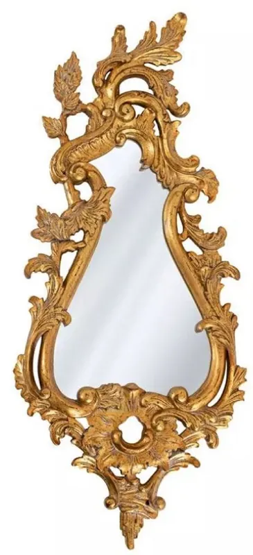 Casa Padrino espejo barroco de lujo oro antiguo - Espejo de pared hecho a mano de madera maciza de estilo barroco - Muebles de lujo de estilo barroco - Muebles barrocos - Noble y magnífico Must-Have