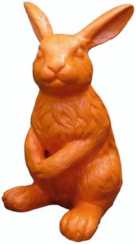 Beliebt Casa Padrino escultura decorativa de lujo conejo naranja A. 120 cm