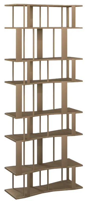 Neu Casa Padrino armario de estantería de metal de lujo marrón 80 cm