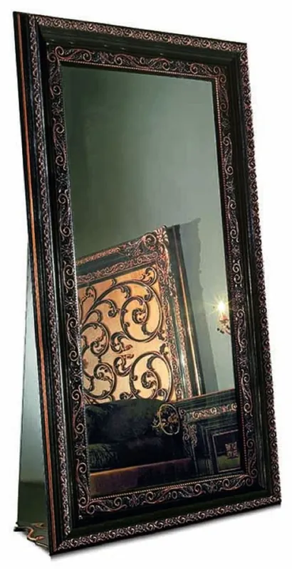 Beliebt Casa Padrino espejo de pie barroco de lujo negro A. 214 cm - Hecho en Italia