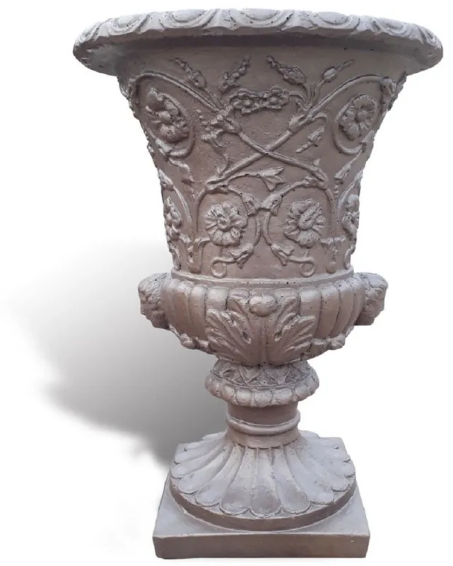 Zertifiziert Casa Padrino maceta barroco de lujo bronce Ø 40 x A. 60 cm - Hecho en Italia