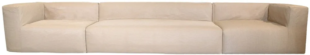 Casa Padrino sofá de exterior de jardín de lujo beige 450 cm Markenware