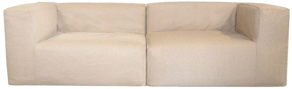 Casa Padrino sofá de exterior de jardín de lujo beige 250 cm Preisknaller