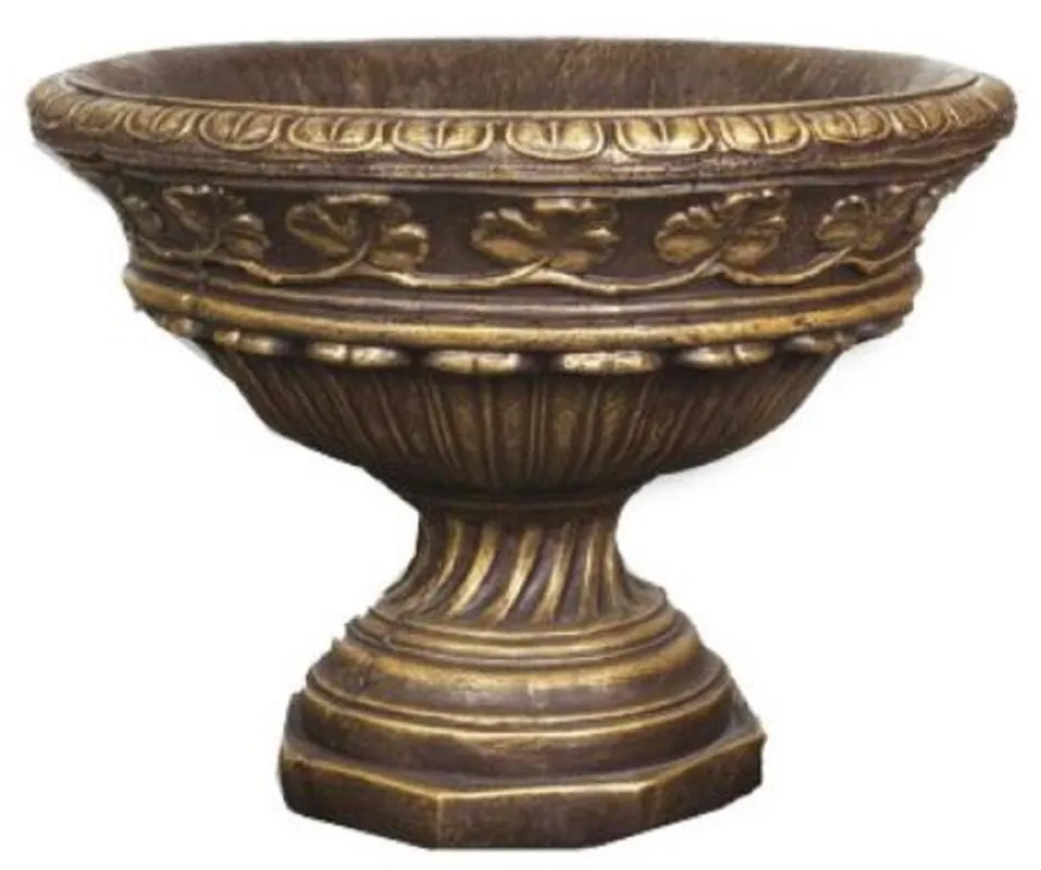 Neu Casa Padrino maceta barroco marrón antiguo / oro Ø 100 x A. 76 cm