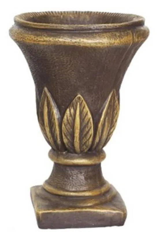 Casa Padrino maceta barroco marrón antiguo / oro Ø 41 x A. 60 cm Wochenendangebot