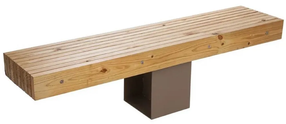 Casa Padrino banco de jardín - banco de parque natural / marrón 180 cm Sonderaktion