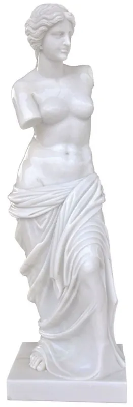 Casa Padrino Escultura de Mármol Deco Art Nouveau de Lujo Mujer Blanco A. 180 cm Saisonangebot