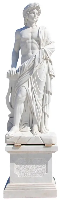 Casa Padrino escultura de mármol estilo antiguo romano blanco A. 203 cm Top-Angebot